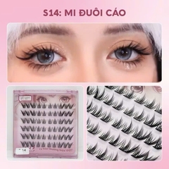 Lông mi makeup tự dính có keo sẵn ở chân mi,lông mi mềm