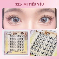 Lông mi makeup tự dính có keo sẵn ở chân mi,lông mi mềm