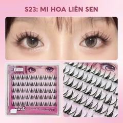Lông mi makeup tự dính có keo sẵn ở chân mi,lông mi mềm