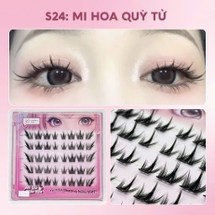 Lông mi makeup tự dính có keo sẵn ở chân mi,lông mi mềm