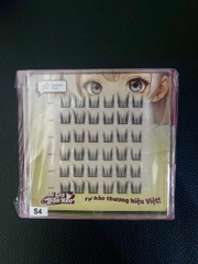 Lông mi makeup tự dính có keo sẵn ở chân mi,lông mi mềm