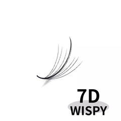 Lông mi Wispy Fan Sẵn 7D