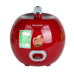 Nồi Cơm Điện Sharp KS-A08V-RD (0.72 lít) - Đỏ - Hàng chính hãng