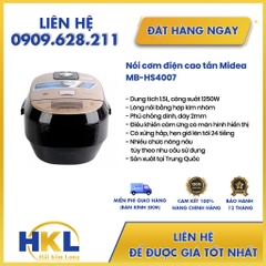 Nồi cơm điện cao tần Midea 1.5 lít MB-HS4007,hàng chính hãng,mới 100%