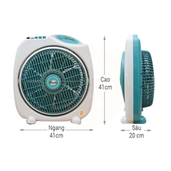 Quạt bàn đảo 3 tấc chuyển hướng điện Senko BD1010