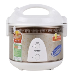 Nồi Cơm Điện Nắp Gài Sharp KS-11ETV RB (1L) - Hàng chính hãng