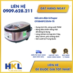 Nồi cơm điện Supor 1.5 lít CFXB40FC33VN-75