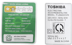 Quạt điện Toshiba F-LSA20(H)VN