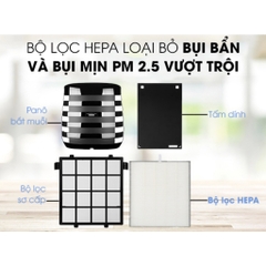 Máy lọc không khí Sharp FP-JM30V-B,hàng chính hãng, bảo hành 1 năm,chức năng bắt muỗi,mới 100%