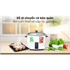 Nồi cơm nắp rời Sharp KSH-228SNV-SF 2.2 lít