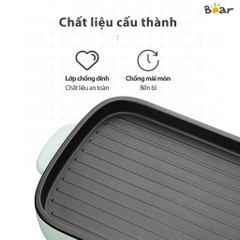 Bếp lẩu nướng đa năng Bear DKL-C15G1