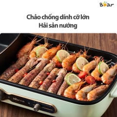 Bếp lẩu nướng đa năng Bear DKL-C15G1