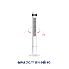 QUẠT THÁP PANWORLD PW-8207W - MÀU TRẮNG