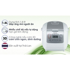 Nồi cơm điện tử Toshiba 1.8 lít RC-18NMFVN(WT), hàng mới 100%, chính hãng