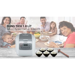 Nồi cơm điện tử Toshiba 1.8 lít RC-18NMFVN(WT), hàng mới 100%, chính hãng