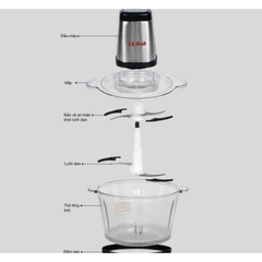 Máy xay thịt đa năng Gali GL- 1918, dung tích 1,8 lít, 500w, MỚI 100%
