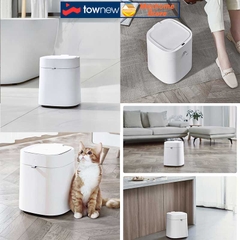 Thùng Rác Tự Động Thông Minh Xiaomi Townew T Air X 13.5L Màu Trắng Nâng Cấp Giảm Tiếng Ồn Cho Phòng Ngủ, Phòng Khách