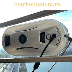 Robot lau kính tự động iLOBOT N361 (HCR 02) chống rơi 20 phút khi mất điện màu trắng với 10 khăn lau thay thế