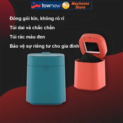 Thùng Rác Tự Động Thông Minh Xiaomi Townew T Air X 13.5L Phiên Bản Giới Hạn Đặc Biệt Màu Cam & Màu Xanh