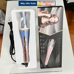 Máy Uốn Tóc Xoăn Xoay Tự Động 2 Chiều 360 độ Tạo Ion Âm 1000W Làm Xoăn Nhanh 10s Điều Chỉnh 3 Mức Nhiệt Cao Cấp