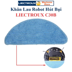 Phụ kiện robot hút bụi Liectroux C30B, Chổi lăn, chổi cạnh, lọc bụi, khăn lau Liectroux C30B