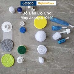 Bộ 8 Đầu Cọ (bán rời) Lắp Cho Máy cọ máy chà bàn chải làm sạch vệ sinh nhà tắm không dây Jesopb K129 Pin 4000mAh