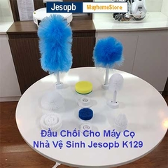 Bộ 8 Đầu Cọ (bán rời) Lắp Cho Máy cọ máy chà bàn chải làm sạch vệ sinh nhà tắm không dây Jesopb K129 Pin 4000mAh