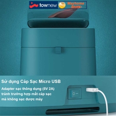 Thùng Rác Tự Động Thông Minh Xiaomi Townew T Air X 13.5L Phiên Bản Giới Hạn Đặc Biệt Màu Cam & Màu Xanh