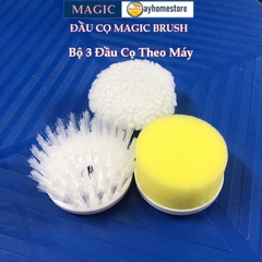Phụ Kiện Đầu Cọ Cho Máy cọ rửa điện đa năng chống nước sạc USB Magic Brush Pin 1500 mAh thời gian làm việc 4h liên tục