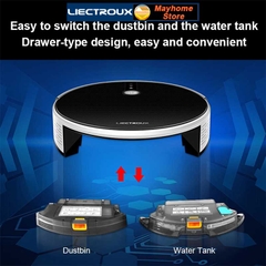 Phụ kiện robot hút bụi Liectroux C30B, Chổi lăn, chổi cạnh, lọc bụi, khăn lau Liectroux C30B