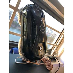 Robot lau kính tự động iLOBOT N361 (HCR 02) chống rơi 20 phút khi mất điện màu trắng với 10 khăn lau thay thế