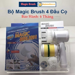 Máy Cọ Rửa Cầm Tay Đa Năng Magic Brush Pin Sạc 1500 mAh, Bàn Chải Vệ Sinh Nhà Bếp Không Dây Chống Nước Tiêu Chuẩn IPX6