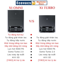 Phụ kiện Robot Ecovacs Ecovacs Deebot X1 Turbo, Ecovacs Deebot X1 Omni, Phụ Kiện Robot Hút Bụi Lau Nhà Ecovacs Deebot X1