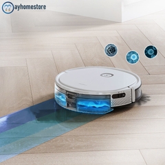Robot Hút Bụi Lau Nhà Deebot U2 Power - Động Cơ Nidec Không Chổi Than Của Nhật Bản [Chính Hãng Ecovacs] Released 09/2020