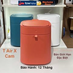 Thùng Rác Tự Động Thông Minh Xiaomi Townew T Air X 13.5L Phiên Bản Giới Hạn Đặc Biệt Màu Cam & Màu Xanh