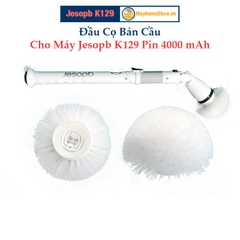 Đầu Cọ Bán Cầu Cho Máy Cọ Rửa Vệ Sinh Nhà Tắm Jesopb K129 Pin 4000 mAh