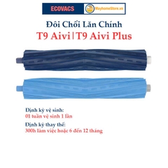 Phụ kiện Robot Ecovacs Deebot T9 AIVI | T9 Max | T9 Power | Khăn Lau | Đôi Chổi Cạnh | Bộ Lọc Hepa | Chổi Lăn Chính /