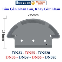 Tấm Gắn Khăn Lau, Khay Giữ Khăn Robot Ecovacs Deebot DN33 DN55 DN520 DN36 DN39 DN56 DN320