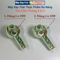 Bộ Máy Xay Băm, Máy Thái Rau Củ Quả Tỏi Ớt Rau Cầm Tay Đa Năng Tiện Dụng Cho Nhà Bếp Pin Sạc 2000 mAh Cổng USB Type C