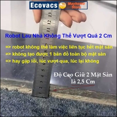 Thanh Dán Ngưỡng Cửa Nối Sàn Cao Thấp Dành Cho Robot Hút Bụi Lau Nhà Ecovacs, Xiaomi, iRobot, iLife, Neabot, vv…