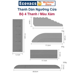 Thanh Dán Ngưỡng Cửa Nối Sàn Cao Thấp Dành Cho Robot Hút Bụi Lau Nhà Ecovacs, Xiaomi, iRobot, iLife, Neabot, vv…