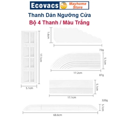 Thanh Dán Ngưỡng Cửa Nối Sàn Cao Thấp Dành Cho Robot Hút Bụi Lau Nhà Ecovacs, Xiaomi, iRobot, iLife, Neabot, vv…