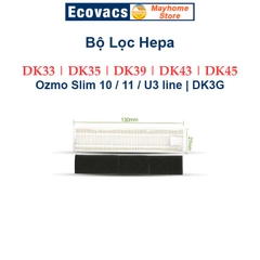 Phụ Kiện Lọc Hepa, Giẻ Lau, Đôi Chổi Cạnh Robot Ecovacs Deebot Ozmo Slim 10, 11, U3 line, DK33, DK35, DK39, DK43, DK45
