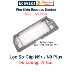 Phụ Kiện Thay Thế N9 Plus | Nắp Chổi Lăn N9+ | Đế Gắn Khăn Lau N9+ | Lọc Sơ Cấp N9+ Robot Ecovacs Deebot N9+