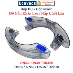 Phụ Kiện Thay Thế Robot Ecovacs Deebot DN33 DN55 DN320 DN520 Hộp Bụi / Hộp Nước / Nắp Chổi Lăn / Đế Gắn Khăn Lau ///