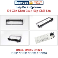 Phụ Kiện Thay Thế Robot Ecovacs Deebot DN33 DN55 DN320 DN520 Hộp Bụi / Hộp Nước / Nắp Chổi Lăn / Đế Gắn Khăn Lau ///