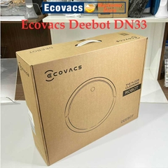Robot Hút Bụi Lau Nhà Ecovacs Deebot DN33, Hàng Trưng Bày Chưa Qua Sử Dụng Kèm App Ecovacs Home Hỗ Trợ Kỹ Thuật 24/7