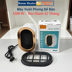 Máy sưởi Để Bàn 1200W, Quạt sưởi ấm mùa đông 220V tiết kiệm năng lượng, tiếng ồn thấp dành cho gia đình, văn phòng