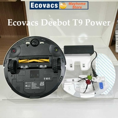 Robot Hút Bụi Lau Nhà Ecovacs Deebot T9 Power, Hàng Trưng Bày Chưa Qua Sử Dụng Kèm App Ecovacs Home Hỗ Trợ Kỹ Thuật 24/7