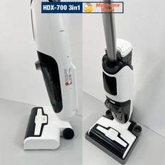 Máy Hút Bụi Lau Nhà Khô Ướt Cầm Tay Không Dây 3in1 HDX700 Pin Khủng 4000 mAh hoạt động liên tục 55 phút lực hút 7500Pa